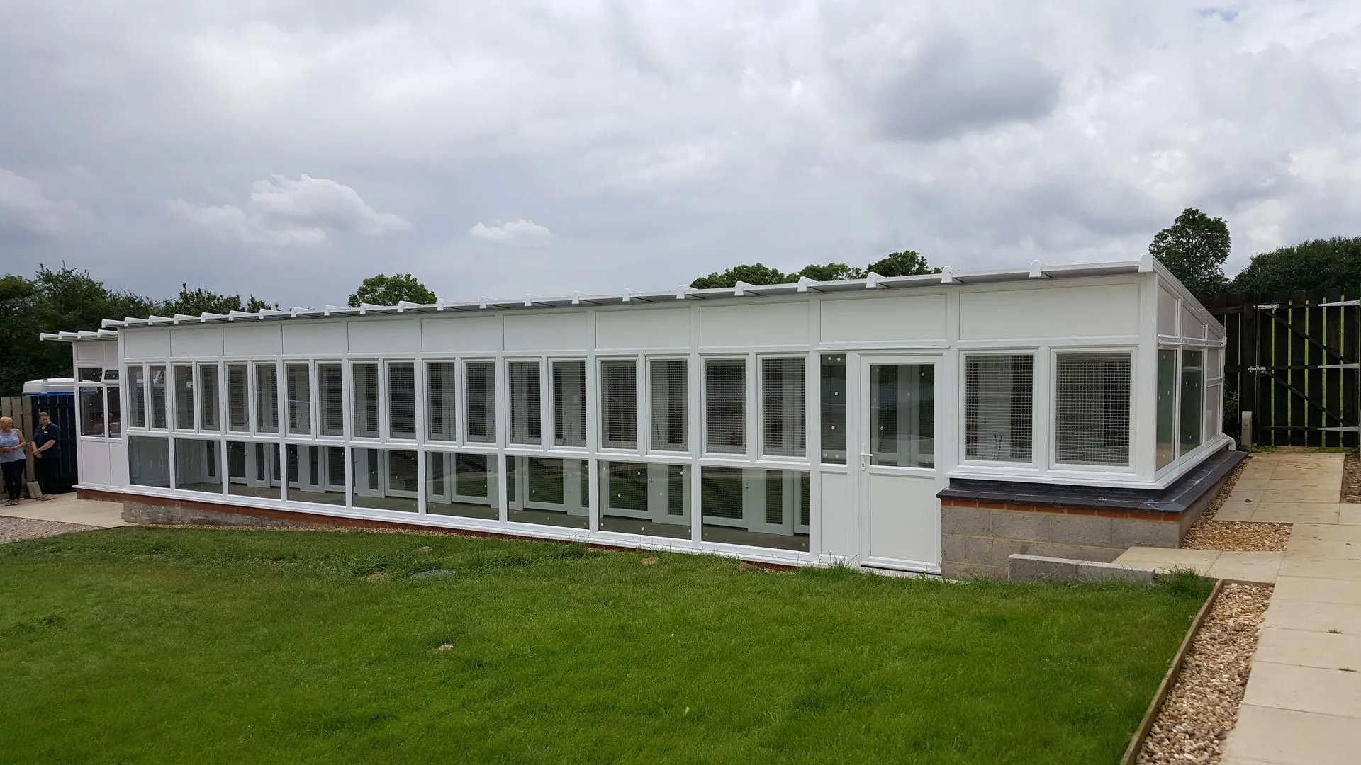 Spacious Cattery with Individual Pens